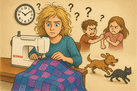 How to Make Time to Quilt While "Life" Happens!