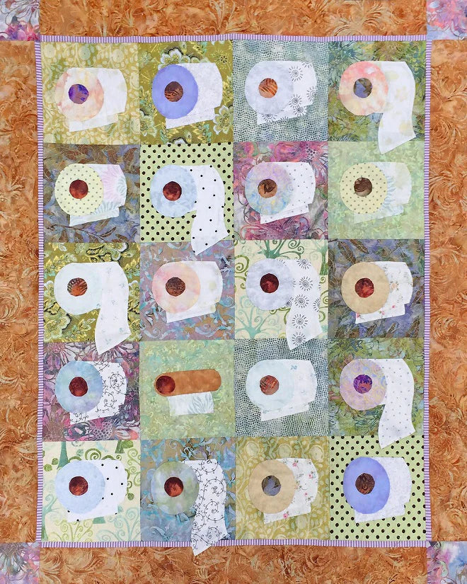 We're On A Bigger Roll From Java House Quilts by Karen Brow - PAPER/PRINTED