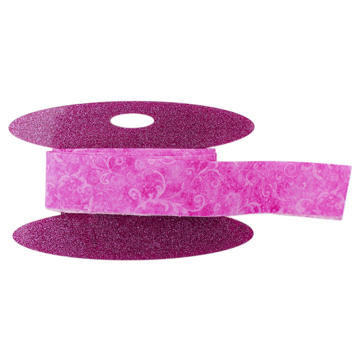 Binding Wrap and Store Spool Dark Pink From Gypsy Quilter
