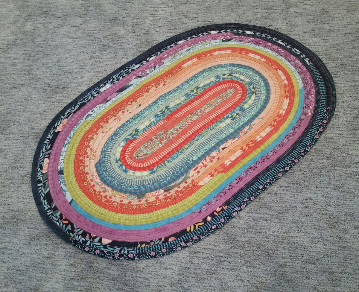 Jelly Roll Rug From RJ Designs By Roma Lambson- PAPER/PRINTED