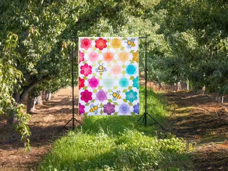 Bumblebee Blossoms from The Quilted Life by Krista Moser - PAPER/PRINTED