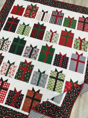 Christmas Present Quilt Pattern by Lindsey Weight of Primrose Cottage Quilts - PAPER/PRINTED