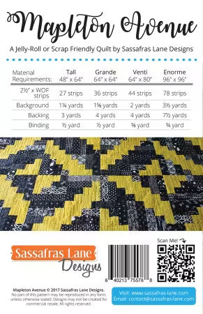 Mapleton Avenue from Sassafras Lane Designs by Shayla Wolf and Kristy Wolf - PAPER/PRINTED
