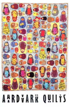Matryoshkas from Aardvark Quilts by Pamela Dinndorf - PAPER/PRINTED
