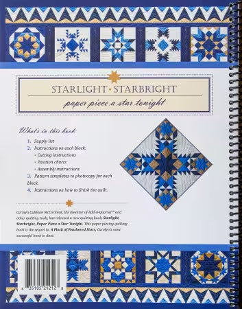 Starlight Starbright From CM Designs By Carolyn Cullinan McCormick - BOOK - PAPER/PRINTED