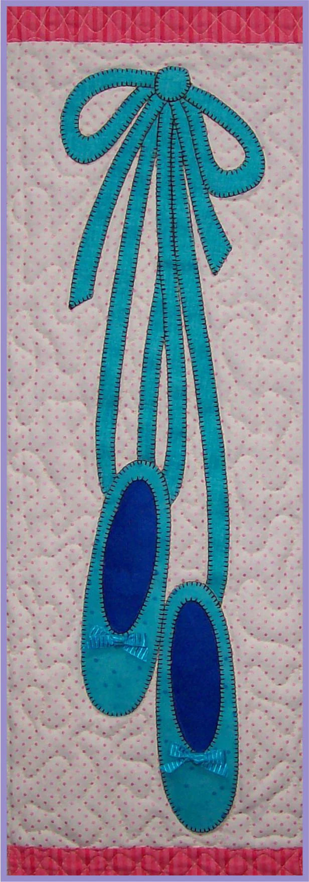 Ballerina Shoes (Block Four of Ballerina Kitties) From Amy Bradley Designs - PAPER/PRINTED