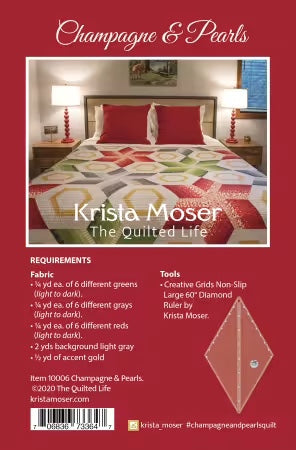 Champagne & Pearls from The Quilted Life by Krista Moser - PAPER/PRINTED