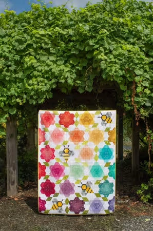 Bumblebee Blossoms from The Quilted Life by Krista Moser - PAPER/PRINTED