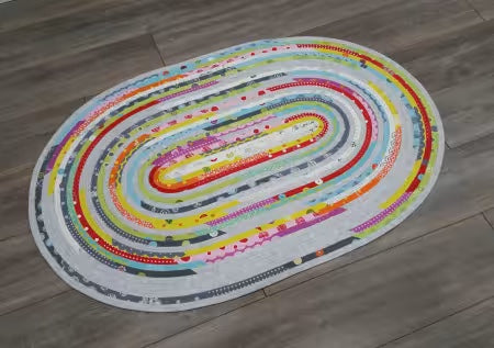 Jelly Roll Rug From RJ Designs By Roma Lambson- PAPER/PRINTED