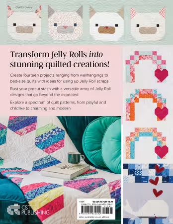 Not-Your-Typical Jelly Roll Quilts By Michelle Lander Cain - BOOK - PAPER/PRINTED