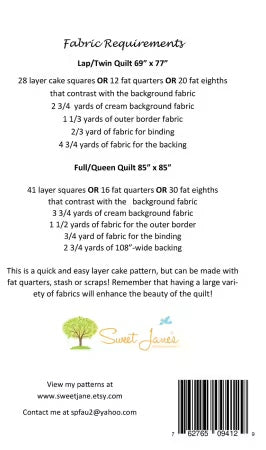 Enchanted From Sweet Jane's Quilting & Design By Susan Pfau - PAPER/PRINTED