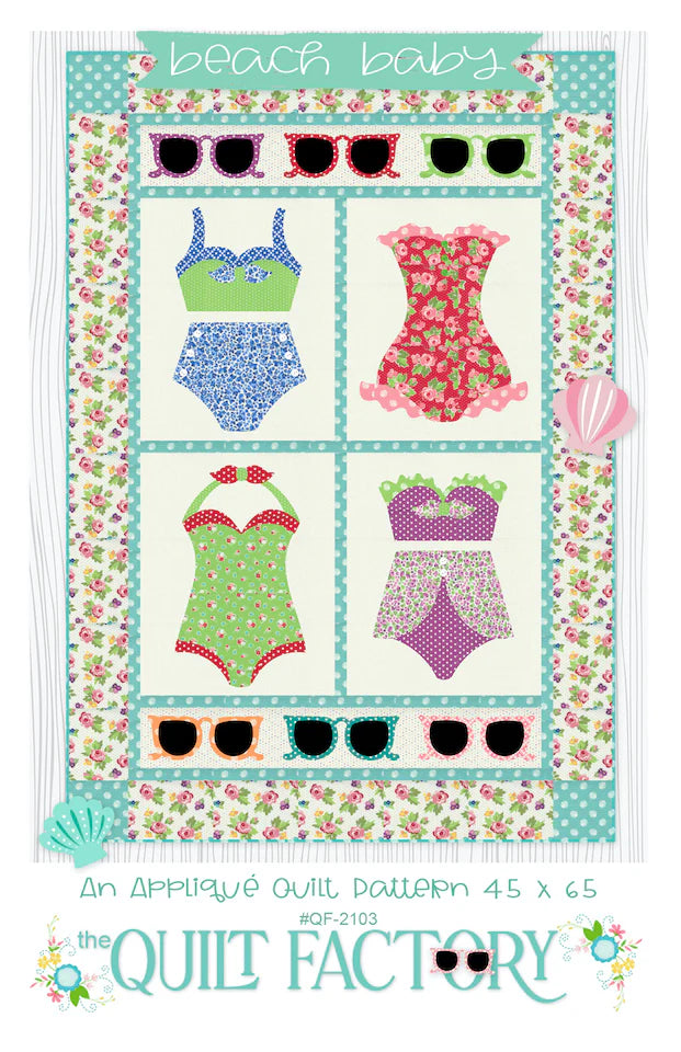 Beach Baby From The Quilt Factory by Deb Grogan - PAPER/PRINTED