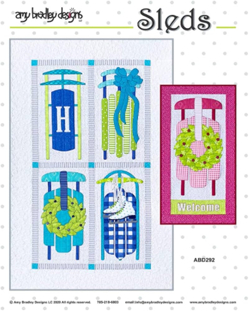 Sleds Quilt Pattern From Amy Bradley Designs By Amy Bradley - PAPER/PRINTED