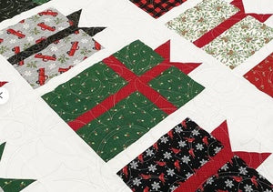 Christmas Present Quilt Pattern by Lindsey Weight of Primrose Cottage Quilts - PAPER/PRINTED