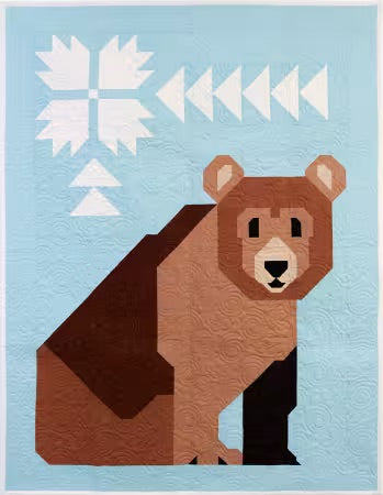 Bear-Wildered Quilt Pattern From Art East Quilting Co. - PAPER/PRINTED