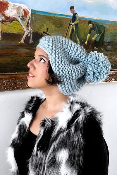 Isabel Hat (Knit/Crochet) From Lion Brand Yarn - FREE DIGITAL