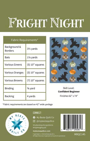 Fright Night From My Beste Quilt Co By Renee Den Beste - PAPER/PRINTED