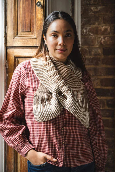 Short Row Scarf (Knit) From Lion Brand Yarn. - FREE DIGITAL