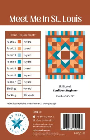 Meet Me in St. Louis From My Beste Quilt Co. By Renee Den Beste - PAPER/PRINTED