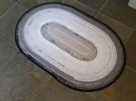 Jelly Roll Rug From RJ Designs By Roma Lambson- PAPER/PRINTED