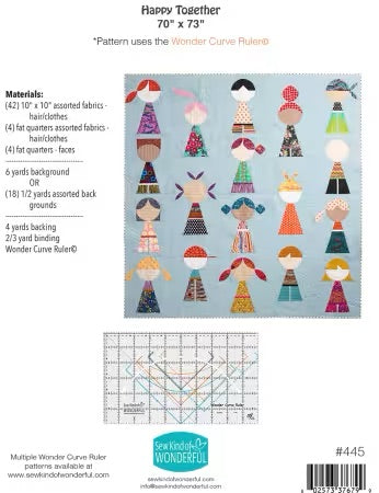 #445 Happy Together From Sew Kind of Wonderful - PAPER/PRINTED