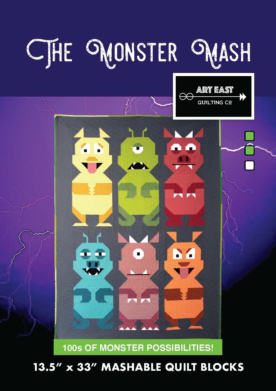 The Monster Mash from Art East Quilting Co. - PAPER/PRINTED
