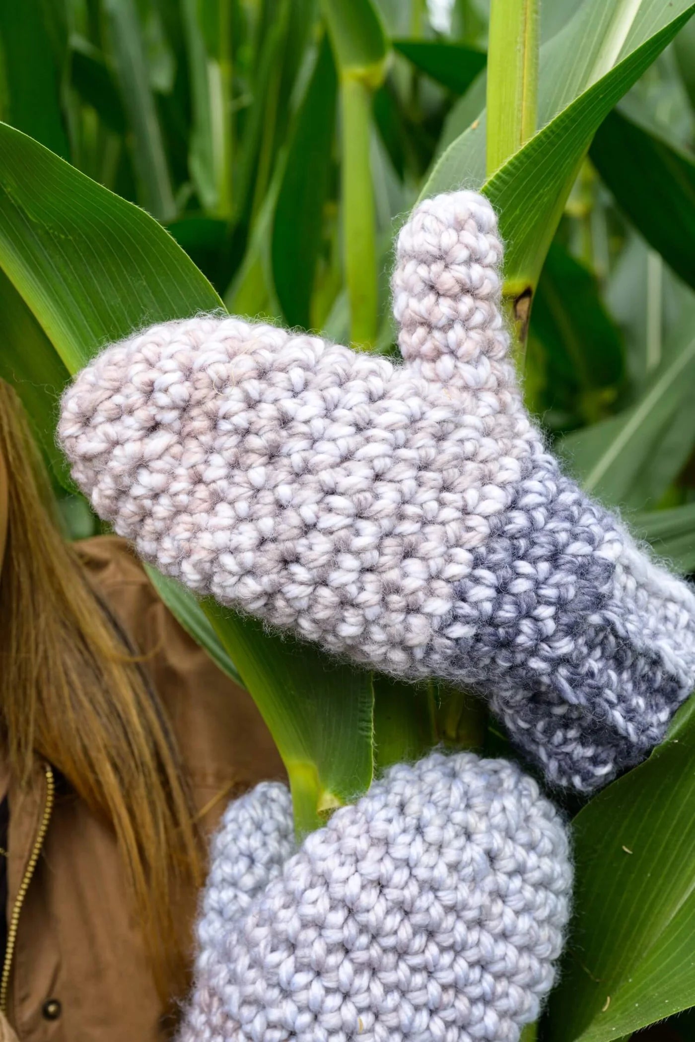 Ludlow Mittens (Crochet) From Lion Brand Yarn - FREE DIGITAL
