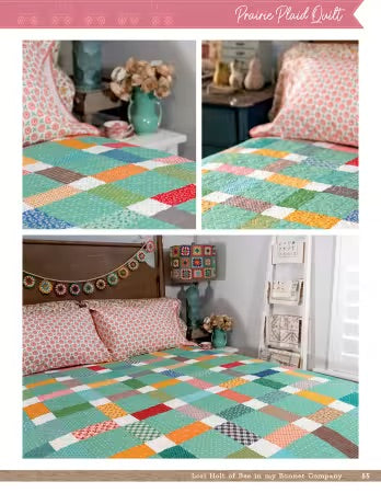 Prairie Home Quilt Book From It's Sew Emma by Lori Holt of Bee in my Bonnet - BOOK - PAPER/PRINTED