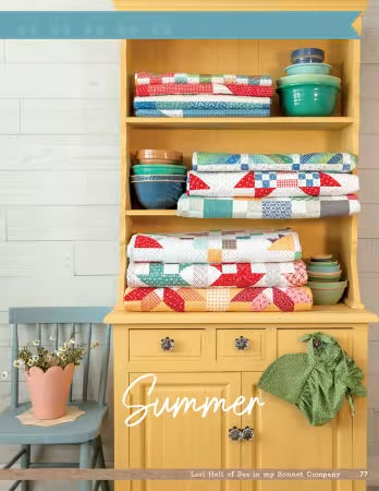 Prairie Home Quilt Book From It's Sew Emma by Lori Holt of Bee in my Bonnet - BOOK - PAPER/PRINTED
