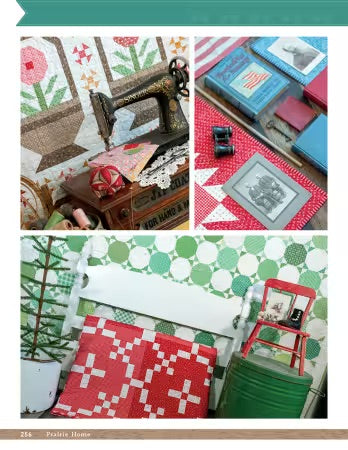 Prairie Home Quilt Book From It's Sew Emma by Lori Holt of Bee in my Bonnet - BOOK - PAPER/PRINTED