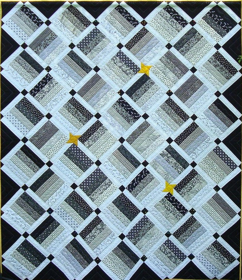 #422 Emma's Star Pattern From Pleasant Valley Creations By Diana Beaubien - PAPER/PRINTED