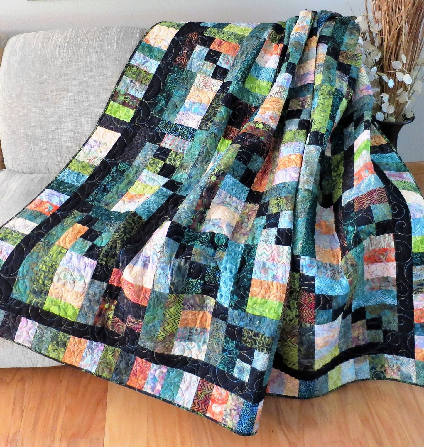 #442 Woodland Daybreak Quilt Pattern From Pleasant Valley Creations By Diana Beaubien - PAPER/PRINTED