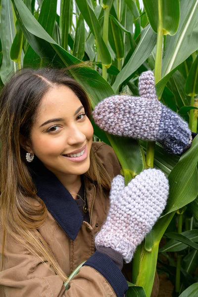 Ludlow Mittens (Crochet) From Lion Brand Yarn - FREE DIGITAL