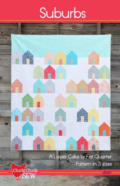 Suburbs Quilt Pattern By Allison Harris From Cluck Cluck Sew - PAPER/PRINTED