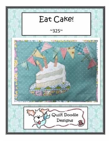 Eat Cake - 325 for Quilt Doodle Designs - PAPER/PRINTED