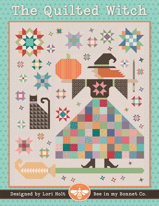 The Quilted Witch Quilt Pattern From It's Sew Emma - PAPER/PRINTED