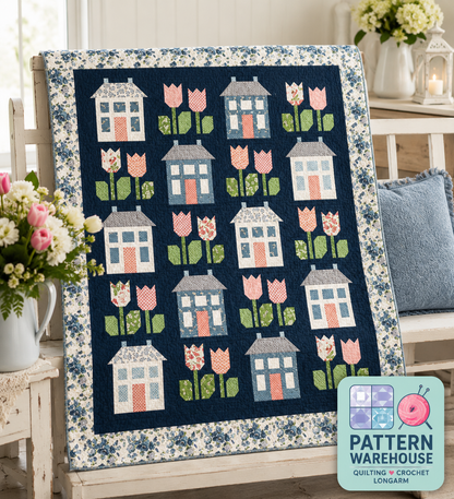 #263 Hometown Quilt Pattern By Camille Roskelley From Thimble Blossoms - PAPER/PRINTED