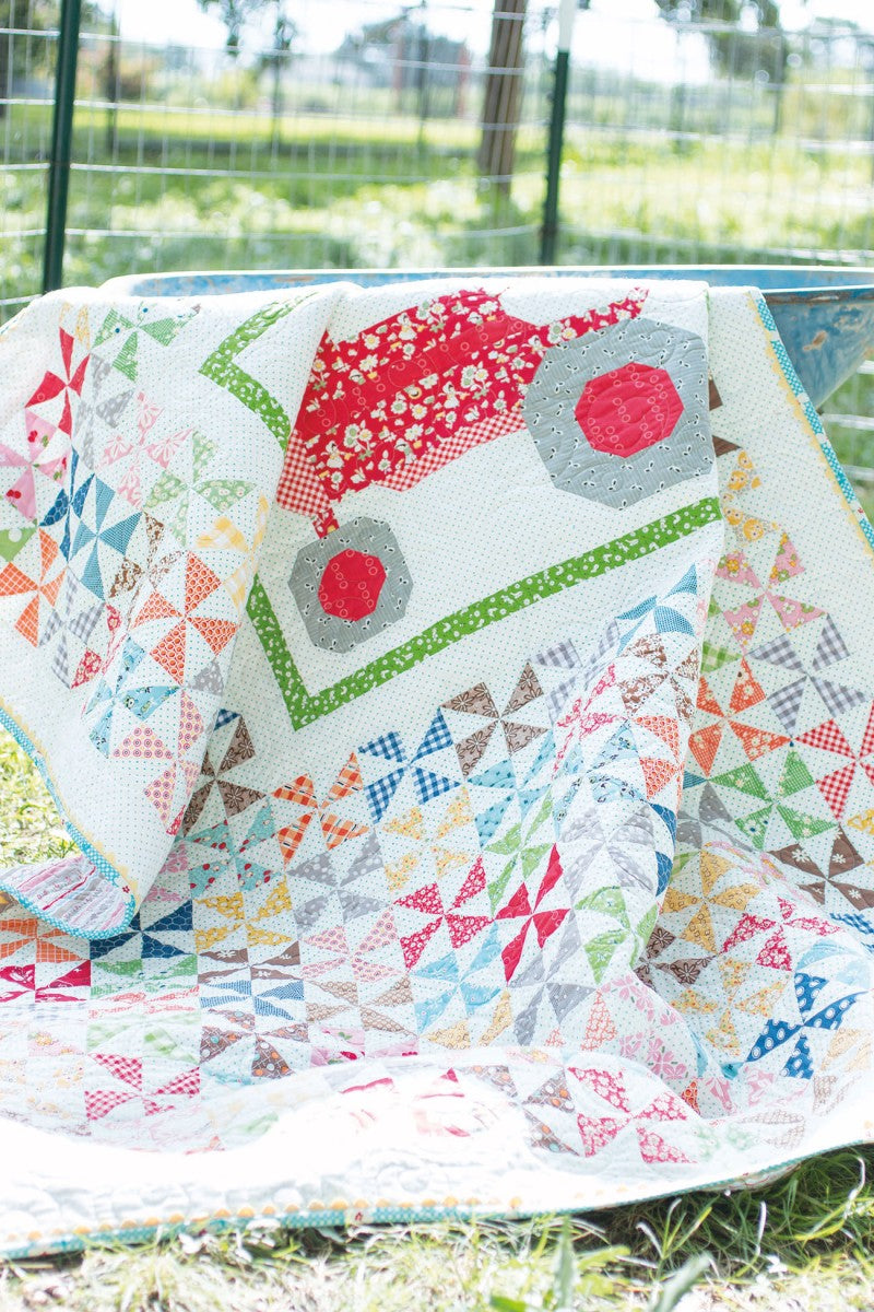 Farm Girl Vintage Quilt Book By Lori Holt From It's Sew Emma Bee in my Bonnet Co. - PAPER/PRINTED