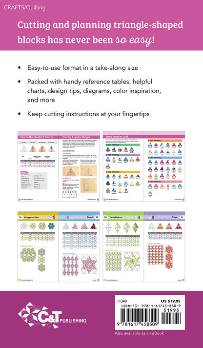 The Quick & Easy Triangle Block Tool Quilt Book By Sheila Christensen From C&T Publishing - PAPER/PRINTED