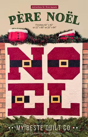 Pere Noel From My Beste Quilt Co. By Renee Den Beste - PAPER/PRINTED