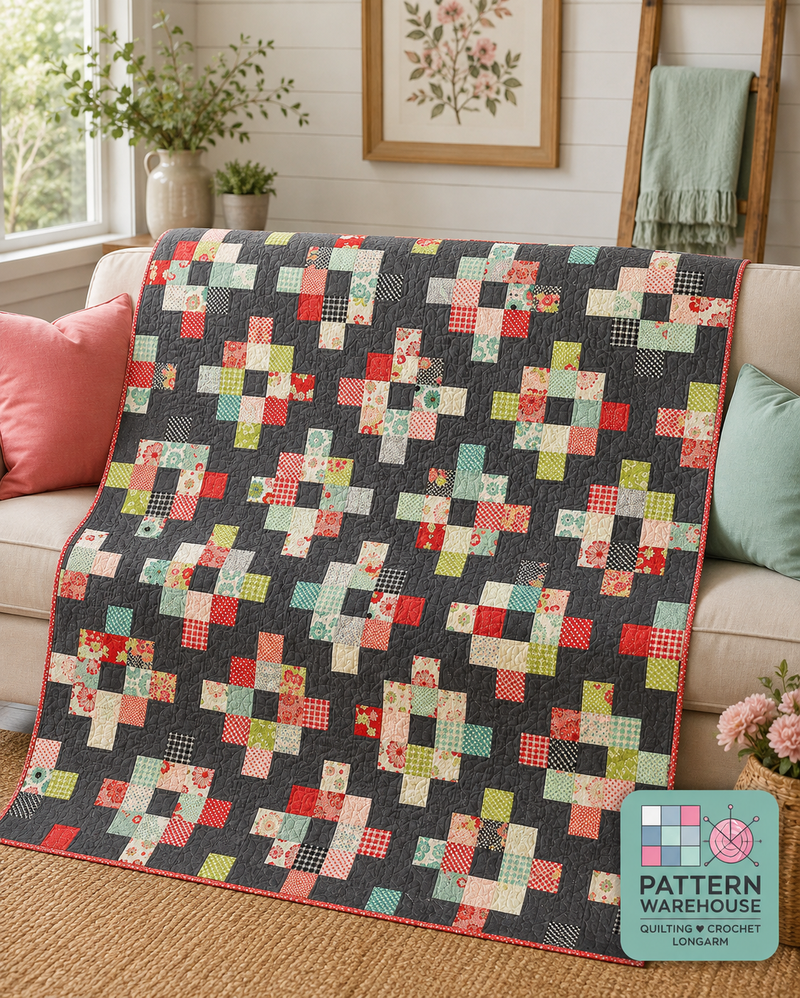 #202 Cakewalk Quilt Pattern By Camille Roskelley From Thimble Blossoms - PAPER/PRINTED