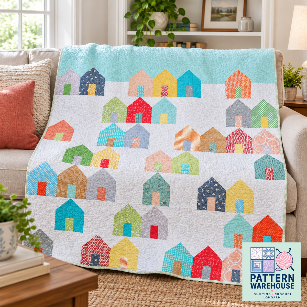 Suburbs Quilt Pattern By Allison Harris From Cluck Cluck Sew - PAPER/PRINTED