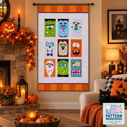 Trick or Treat Quilt Pattern By Amy Bradley From Amy Bradley Designs - PAPER/PRINTED