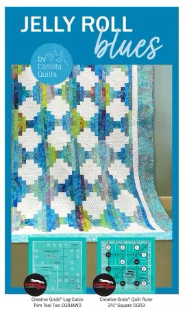 Jelly Roll Blues From Camilla Quilts By Cam Kilman - PAPER/PRINTED