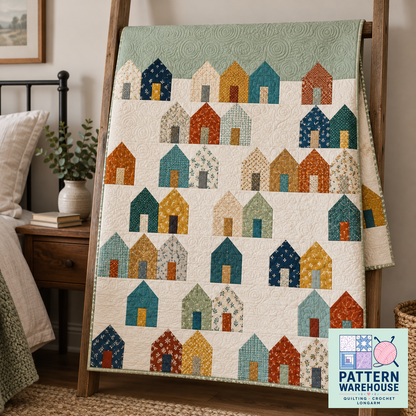 Suburbs Quilt Pattern By Allison Harris From Cluck Cluck Sew - PAPER/PRINTED
