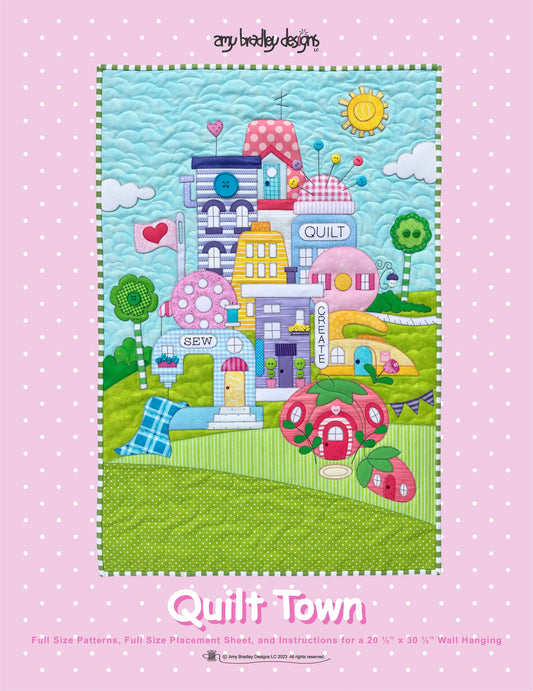 Quilt Town Quilt Pattern From Amy Bradley Designs By Amy Bradley - PAPER/PRINTED