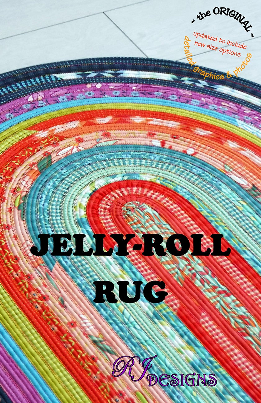 Jelly Roll Rug From RJ Designs By Roma Lambson- PAPER/PRINTED