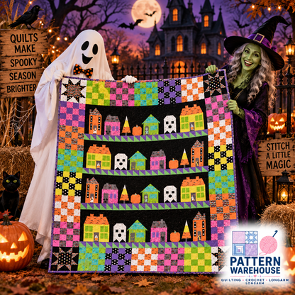 Dead End Halloween Quilt Pattern From Pammie Jane By Pamela Jane Morgan - PAPER/PRINTED