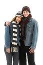 Ridged Scarf and Stocking Hat Pattern (Crochet) From Lion Brand Yarn - FREE DIGITAL