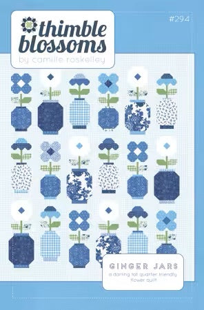 #294 Ginger Jars From thimble Blossoms By Camille Roskelley - PAPER/PRINTED